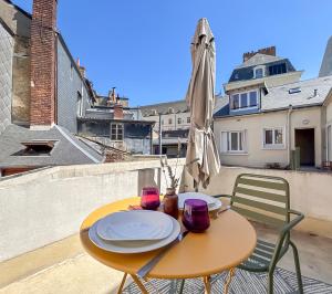 Appartements Charmant appartement avec balcon au coeur du Mans : photos des chambres