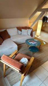 Appartements Parenthese sous les toits - suite cosy avec jacuzzi - hypercentre : photos des chambres