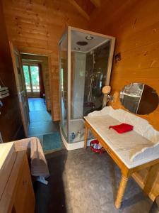 Chalets Chalet en bois avec tres belle vue sur la montagne : photos des chambres