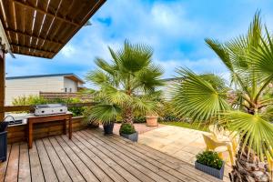 Maisons de vacances Chalet Avec Piscine -Pomerols : photos des chambres