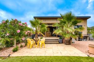 Maisons de vacances Chalet Avec Piscine -Pomerols : photos des chambres