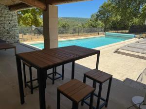 Villas Villa spacieuse avec jardin a Saignon : photos des chambres