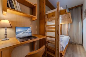 Charming Méribel Ski-In Flat with Balcony and Mountain Views