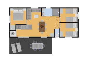 Campings Camping RCN Les Collines de Castellane : Mobile Home (6 Adultes)