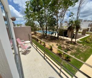 Linda casa frente a alberca en Playa del Carmen