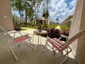 Linda casa frente a alberca en Playa del Carmen