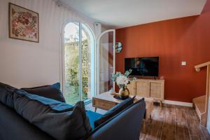 Maisons de vacances Maison Segrais - 6 pers - jardin - Vaugueux - Abbaye : photos des chambres