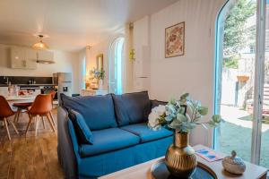 Maisons de vacances Maison Segrais - 6 pers - jardin - Vaugueux - Abbaye : photos des chambres