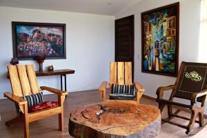 Casa finca, descanso en medio de la naturaleza .