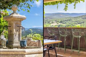 Villas Elegant Provencal Villa with Pool, Garden Views Mas Jorel : photos des chambres