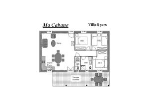 Maisons de vacances Ma Cabane 1 8 pers : photos des chambres