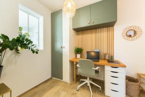 Appartements Le Patio - Apartment T2 Wonderful - Plage 150m - clim - Parking Prive - wifi : photos des chambres