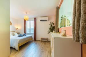Appartements Le Patio - Apartment T2 Wonderful - Plage 150m - clim - Parking Prive - wifi : photos des chambres