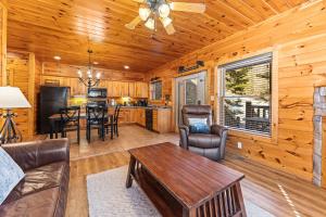 Cozy Cabin Stay for Family of 8 with Hot Tub & Game Room