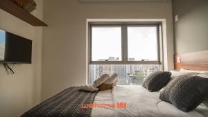 Studio em Vila Mariana com coworking no prédio