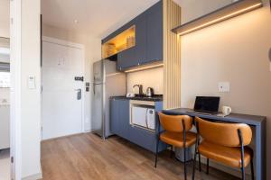 Studio Frente Allianz | Ar | Vaga | Prox Metro