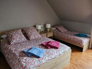 Maisons de vacances Gite 3 etoiles pres du Mans avec bain nordique, 12 pers, 5 chambres, proche circuit 24H et nature - FR-1-410-381 : photos des chambres