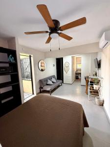 Peach35L Céntrico studio super ubicado y tranquilo