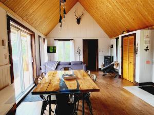 Chalet au bord de leau avec spa privé - Mauricie - Portneuf - Québec