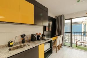 Studio 306 Perdizes com Piscina ao lado do Allianz Parque