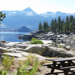 huntington lake resort campsite