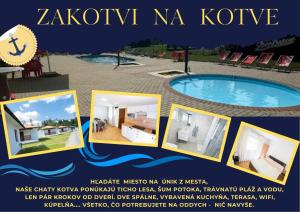 Three-Bedroom Cottage room in Chatová osada Kotva Prístav