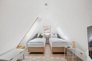 Jenapartments Penthouse Terrasse Waschtrockner sehr zentral