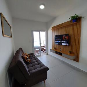 Apartamento Frente para o Mar em Praia Grande - Vista Incrível