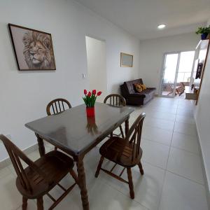 Apartamento Frente para o Mar em Praia Grande - Vista Incrível