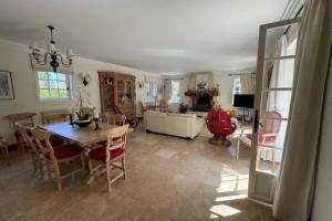 Large house with green garden