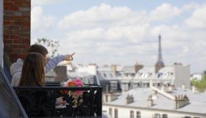 Deluxe Room Eiffel room in Hôtel Pont Royal