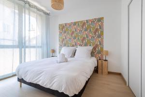 Maisons de vacances Gite au calme avec lits queen size proche Clermont a Chanat La Mouteyre : photos des chambres