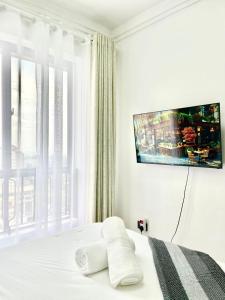 luxurious three bedroom apartment with heated swimming pool fully equipped gym ample parking space and relaxing rooftop with amazing city views