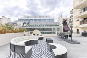 Appartements Appartement de luxe avec terrasse 3BR Levallois : Appartement 3 Chambres