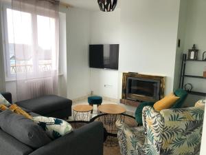 Maisons de vacances Gite Les Embruns De Portsall - 5 P : photos des chambres