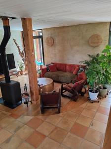 Maisons de vacances Bioclimatic eco-friendly house near Mauleon : photos des chambres