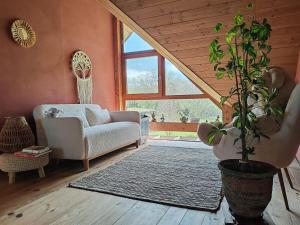 Maisons de vacances Bioclimatic eco-friendly house near Mauleon : photos des chambres