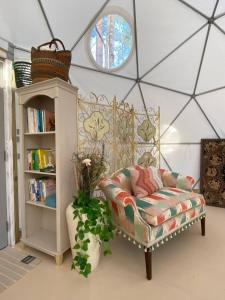 Cozy Off-Grid Dome Retreat in the Woods