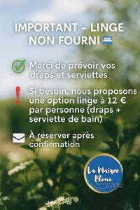 Appartements La Maison Bleue, village vacances, piscine, parking : photos des chambres