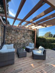 Maisons de vacances Charming house in St Jacques : photos des chambres