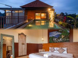 Exclusive rooftop romantic private place with private pool Pakis kutuh Ubud