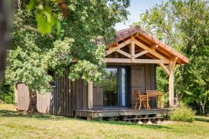 Maisons de vacances Maison bois chic et cozy pour deux : Maison 1 Chambre