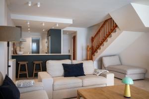 AT148 Frente la playa, jardín privado, vistas mar