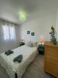 Villas Flamenc-House Villa climatisee a 20 min des plages : photos des chambres