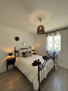 Villas Flamenc-House Villa climatisee a 20 min des plages : photos des chambres