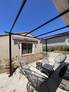 Villas Flamenc-House Villa climatisee a 20 min des plages : photos des chambres