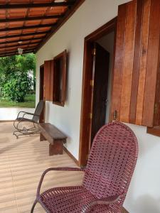 Boipeba Apartamento TERRA com varanda e cozinha ao ar livre