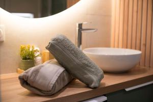 Appartements L-Exotique Baignoire Double Cozy Duplex : photos des chambres