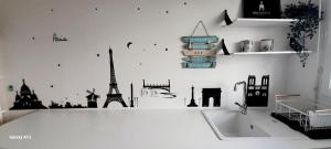 Appartements Elegant apt avec vue Tour Eiffel & parking prive : photos des chambres