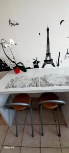 Appartements Elegant apt avec vue Tour Eiffel & parking prive : photos des chambres